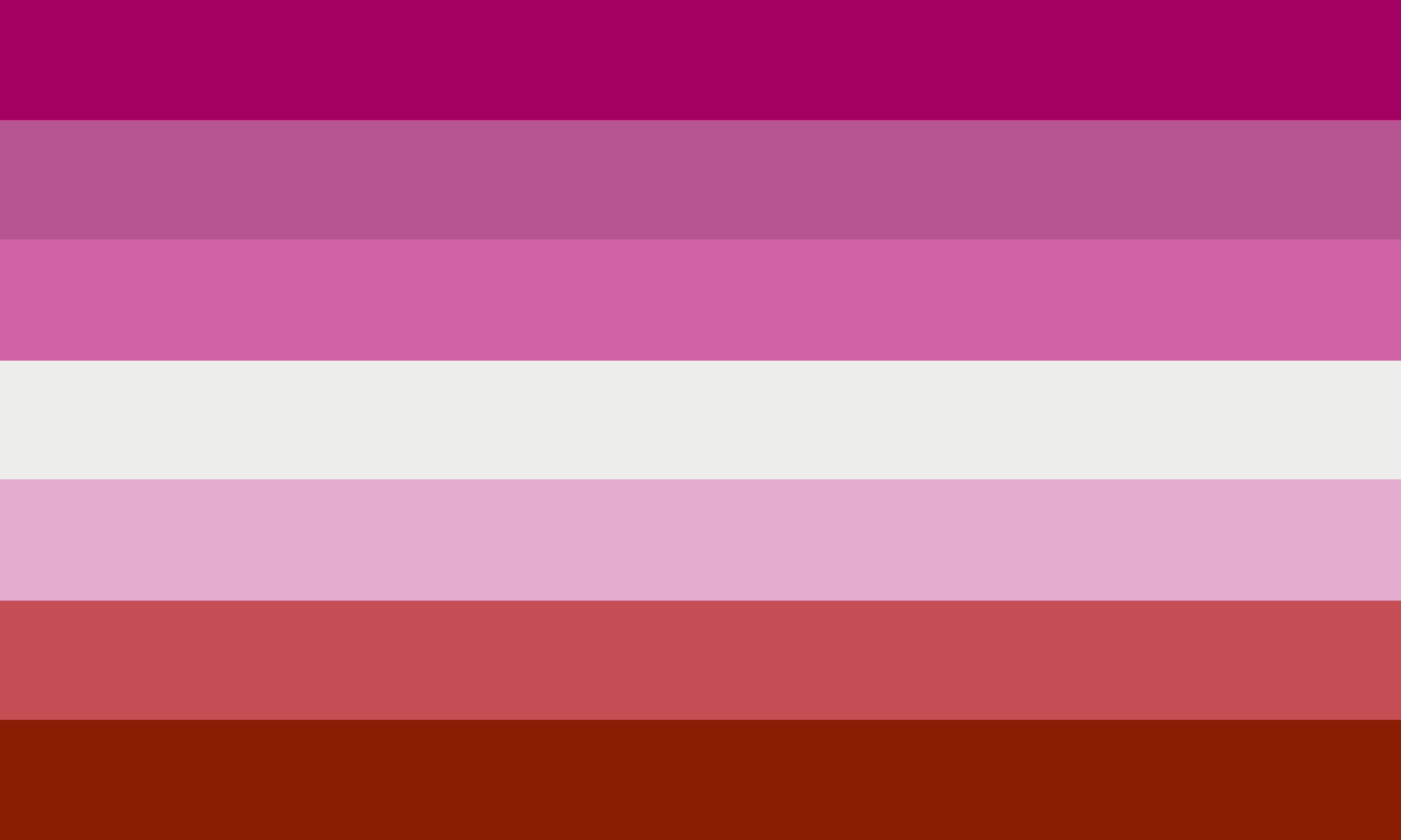 Lesbian pride flag